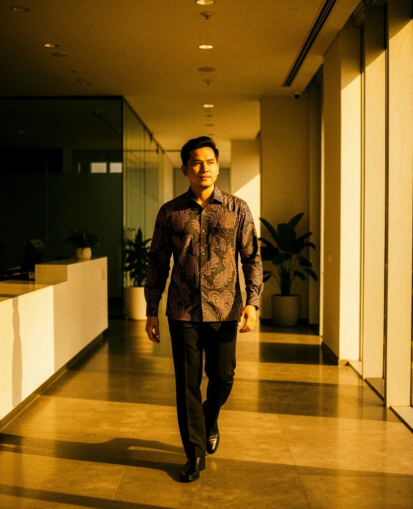 Modern batik style